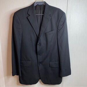 Nautica Gray Sport Coat Classic Single-Breasted Blazer 100% wool